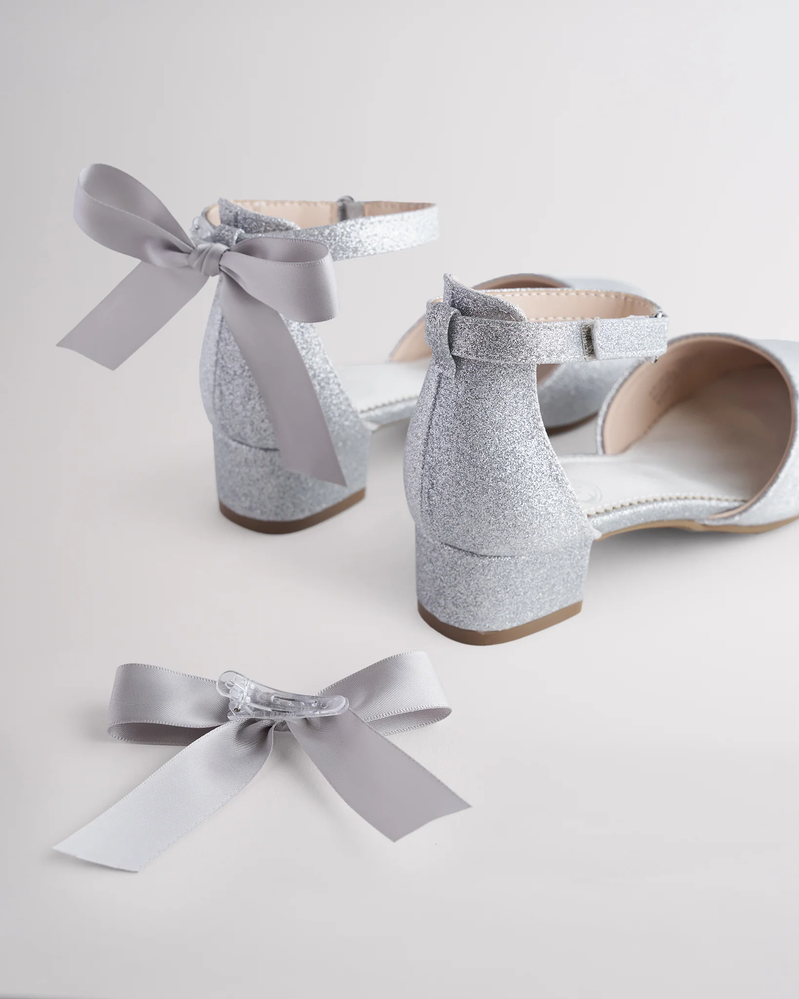 Girls Low Block Heel Dress Shoe - Image 5