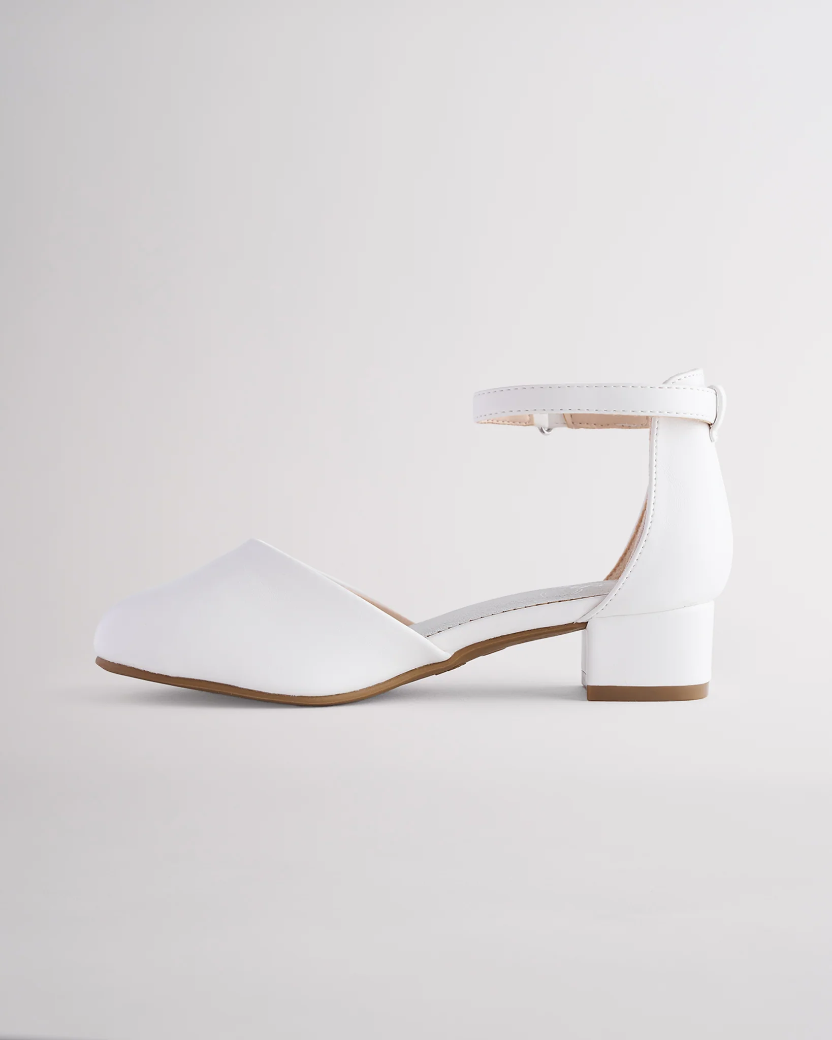 Girls Low Block Heel Dress Shoe - Image 3