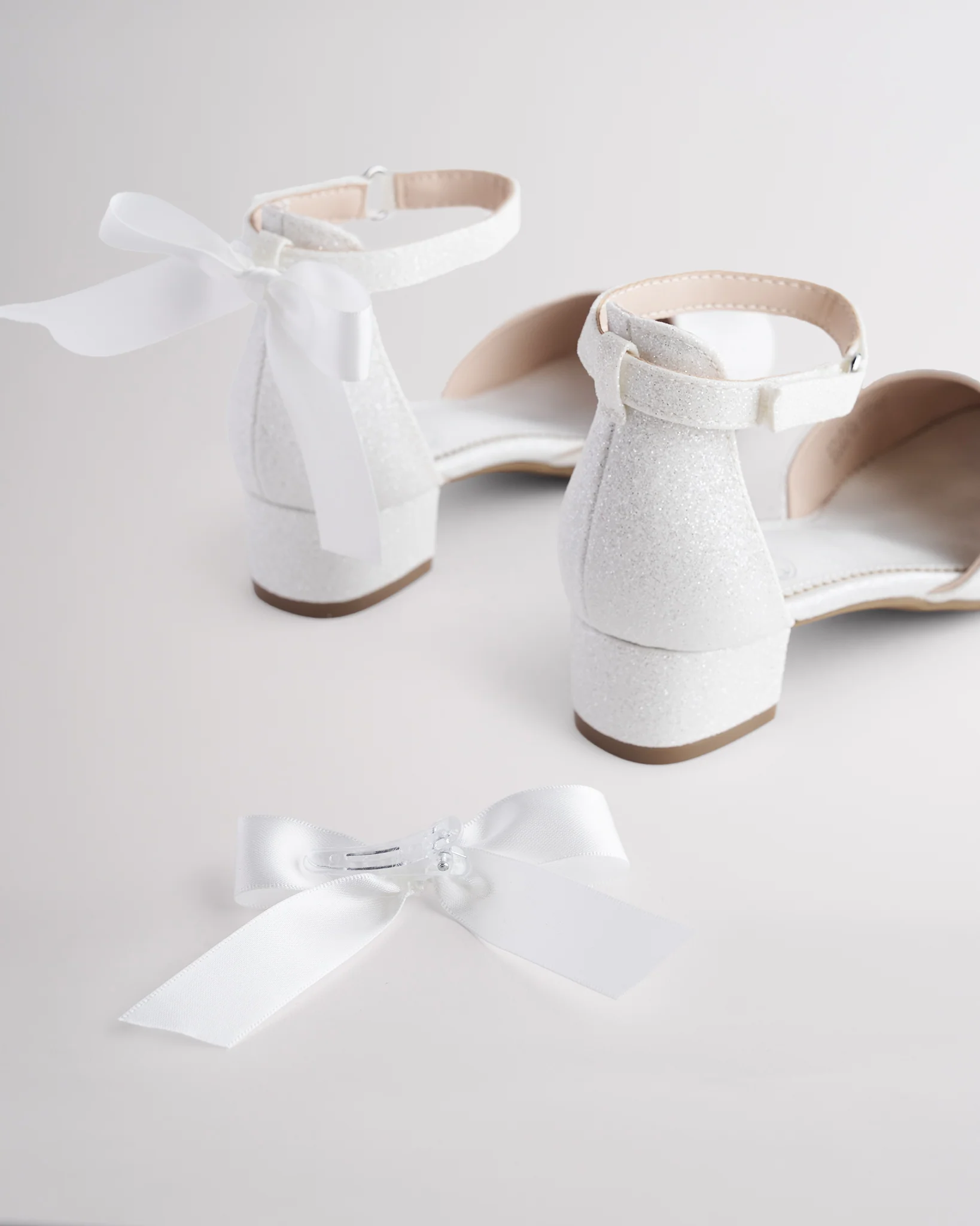 Girls Low Block Heel Dress Shoe - Image 5