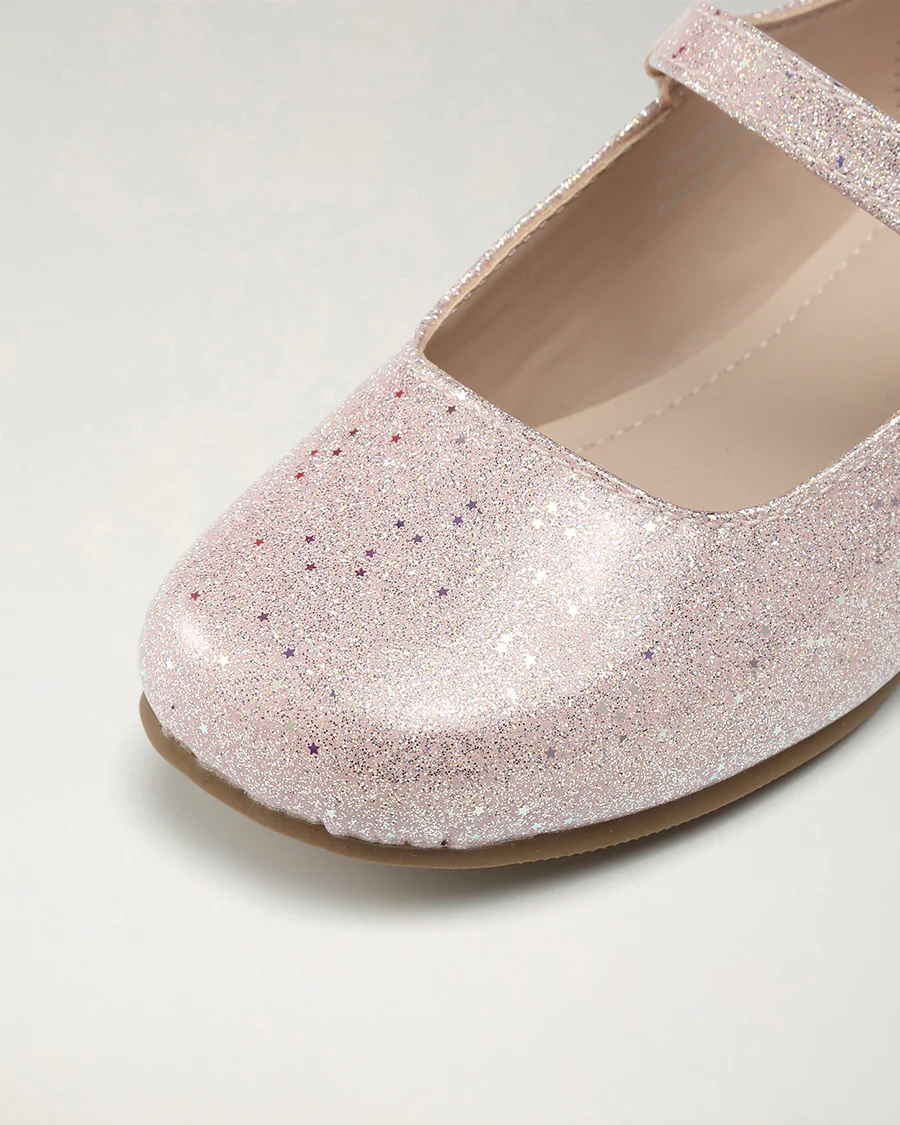 Girls Dress Mary Jane Shoe with Embellished Buckles - Image 5