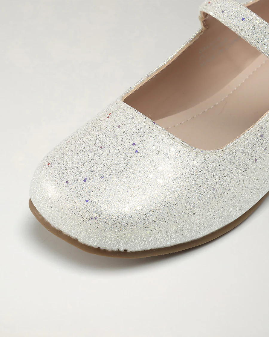 Girls Dress Mary Jane Shoe with Embellished Buckles - Image 5