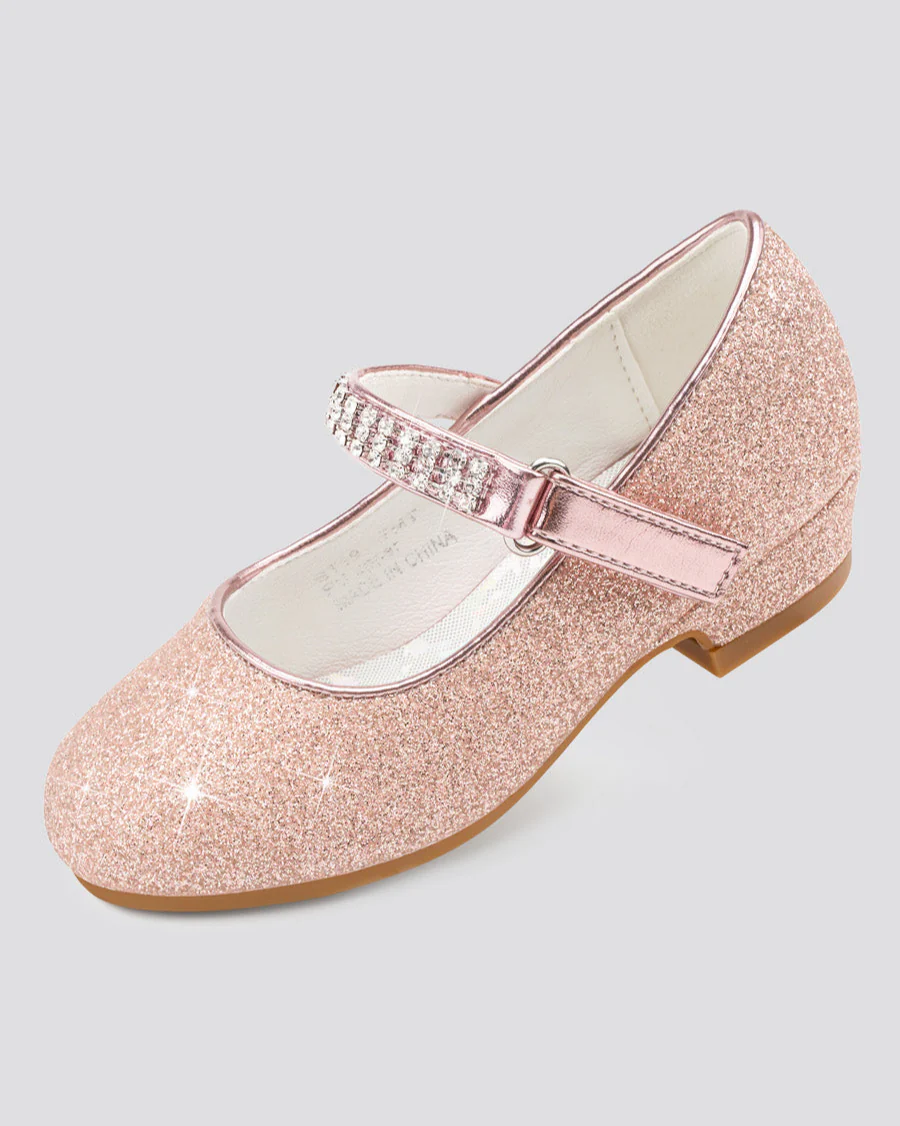 Girls Low Heel Mary Jane Dress Shoe - Image 2