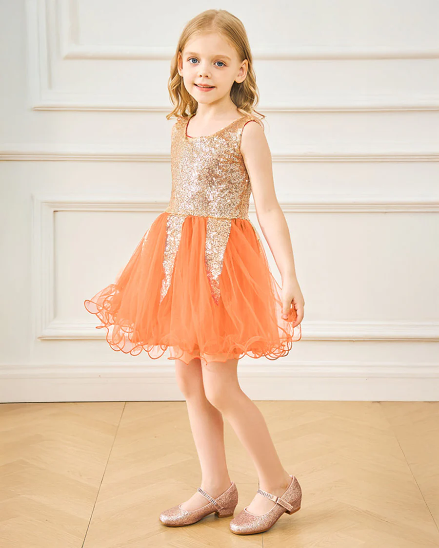 Girls Low Heel Mary Jane Dress Shoe - Image 5
