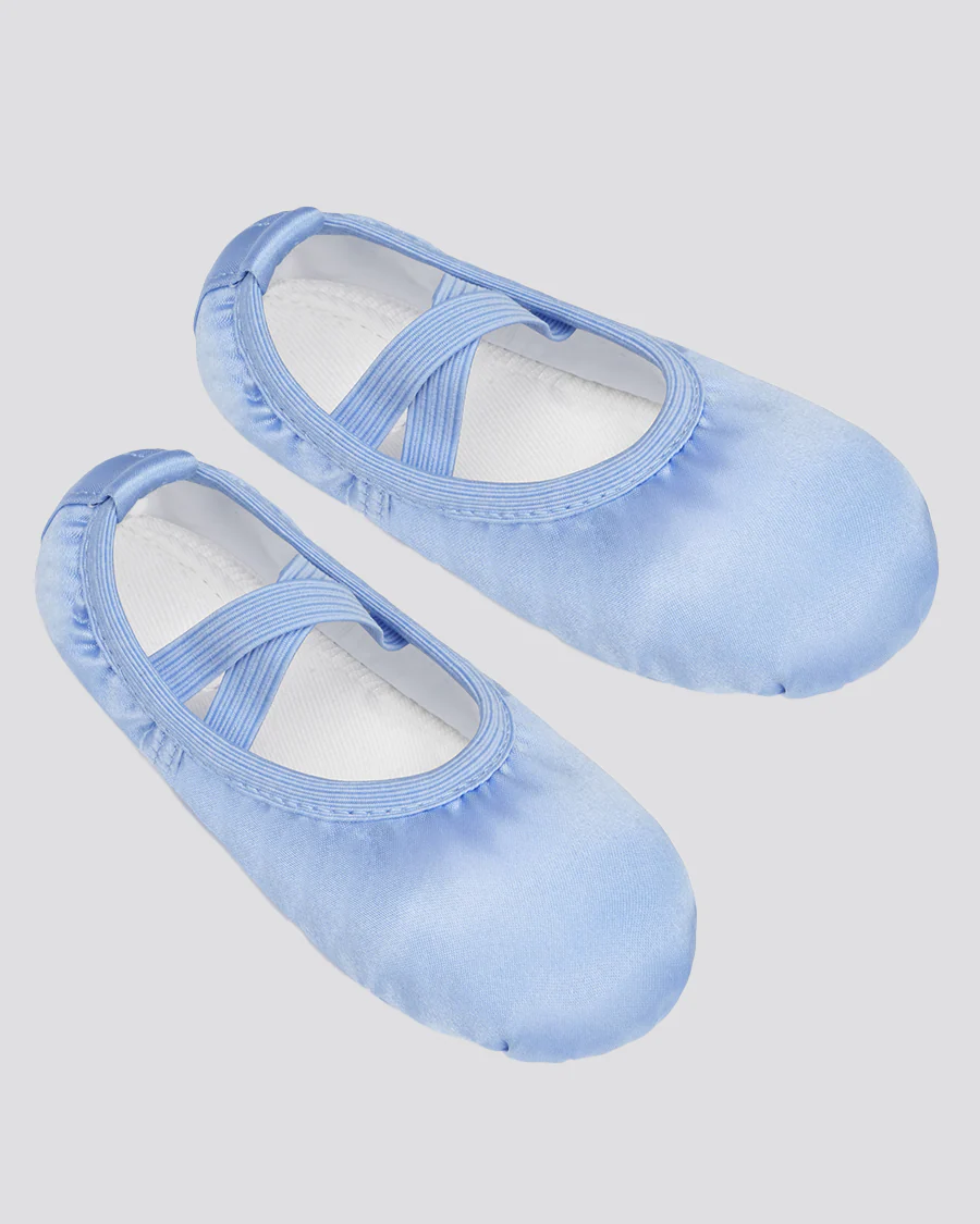 Kids Satin Ballet Shoe - Image 3