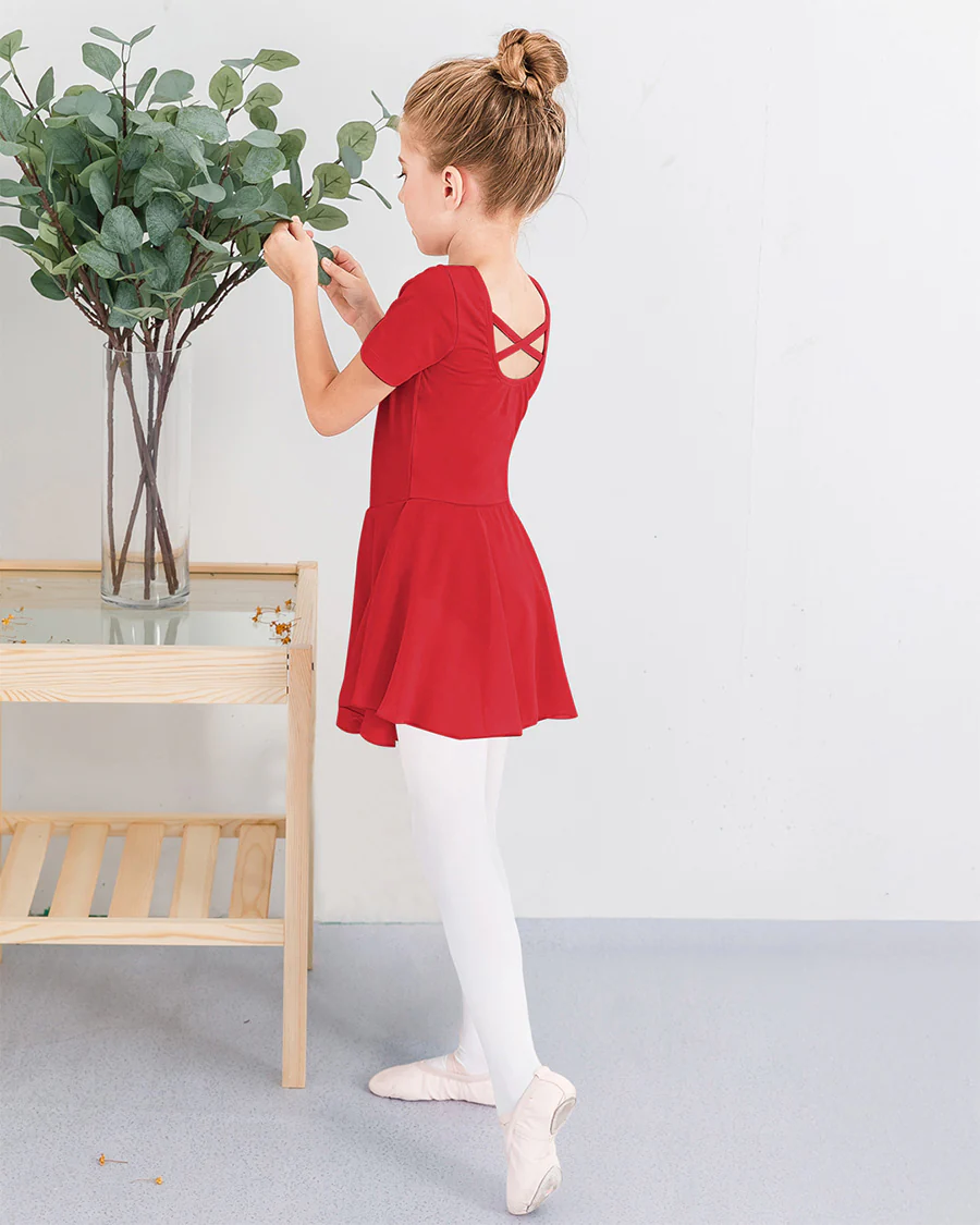 Girls Short Sleeve Dress - Image 3