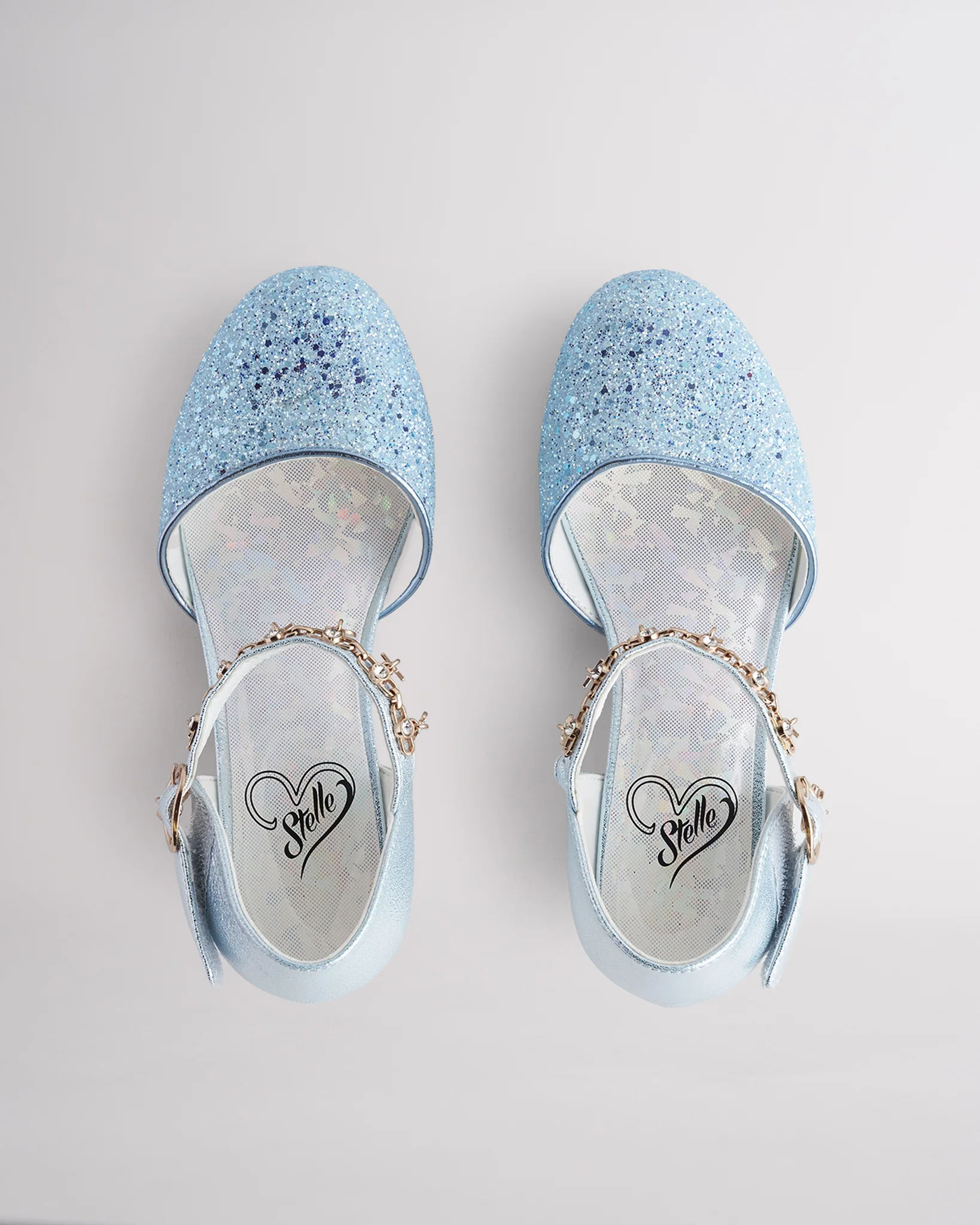 Girls Sparkly Princess Sequin Sandal - Image 3