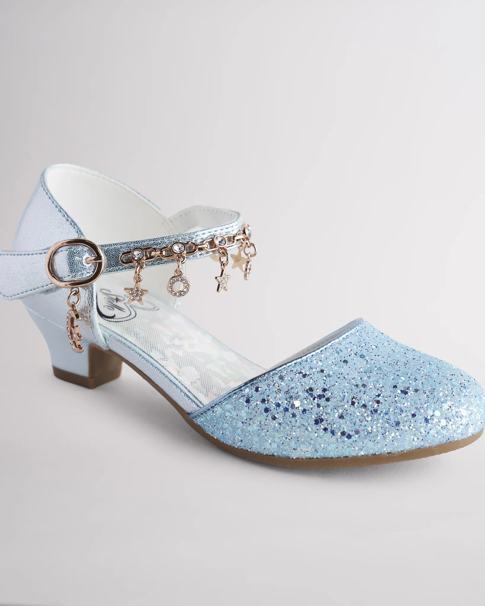 Girls Sparkly Princess Sequin Sandal - Image 4
