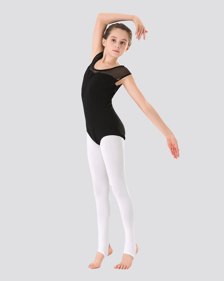 Girls Ultra Soft Stirrup Tights - Image 6
