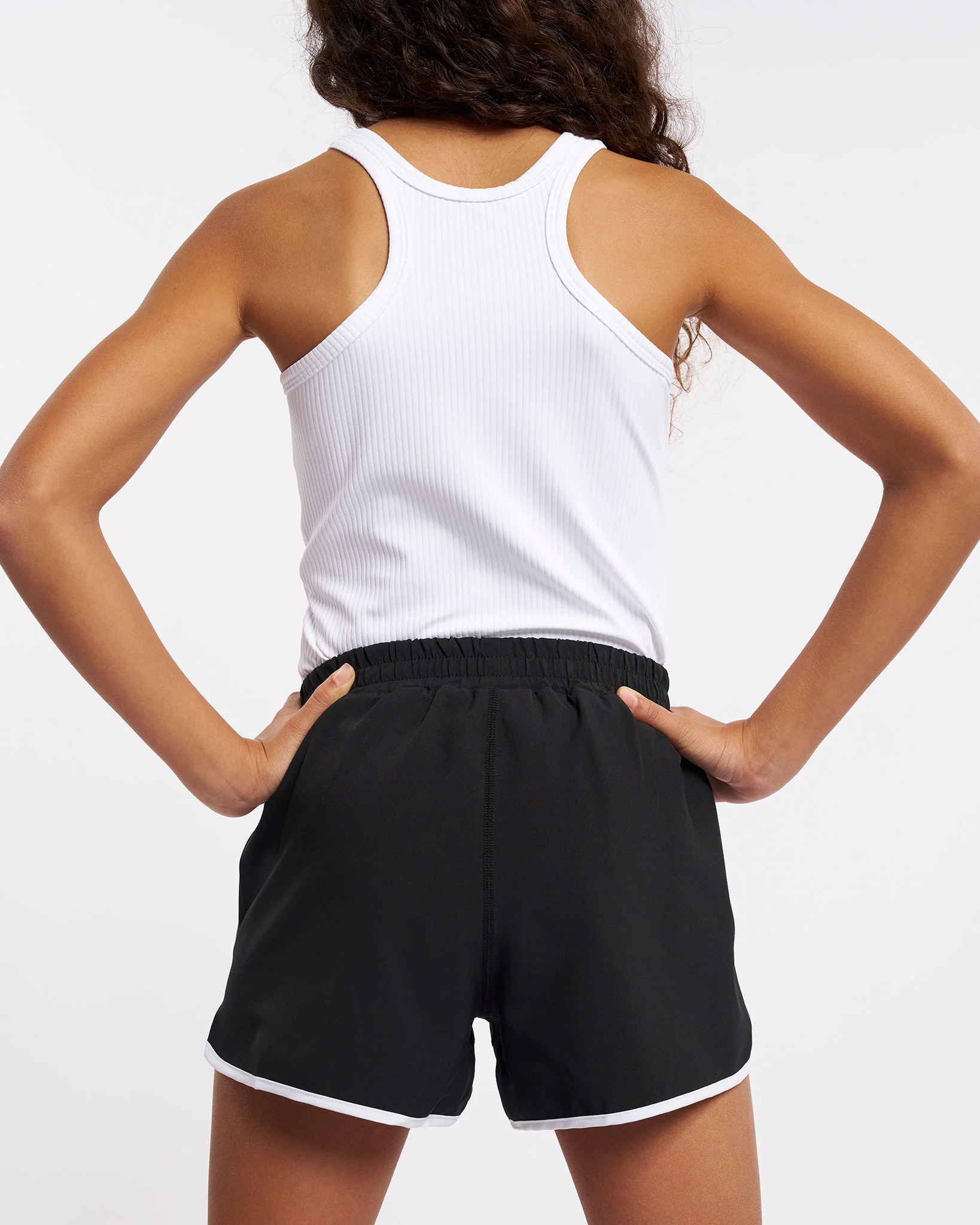 Girls Stretchy Athletic Short - Image 5
