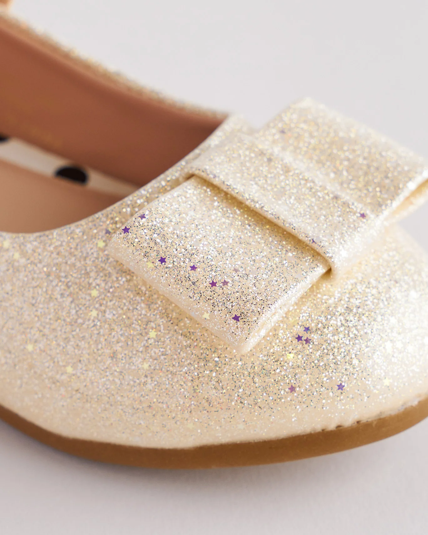 Girls Vegan Leather Mary Jane Shoe with Bows - Image 5