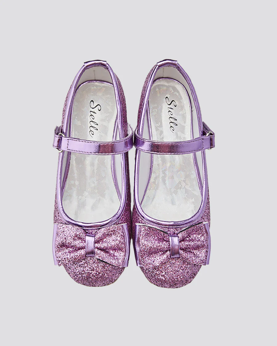 Girls Glittery Mary Jane Dress Shoe - Image 3