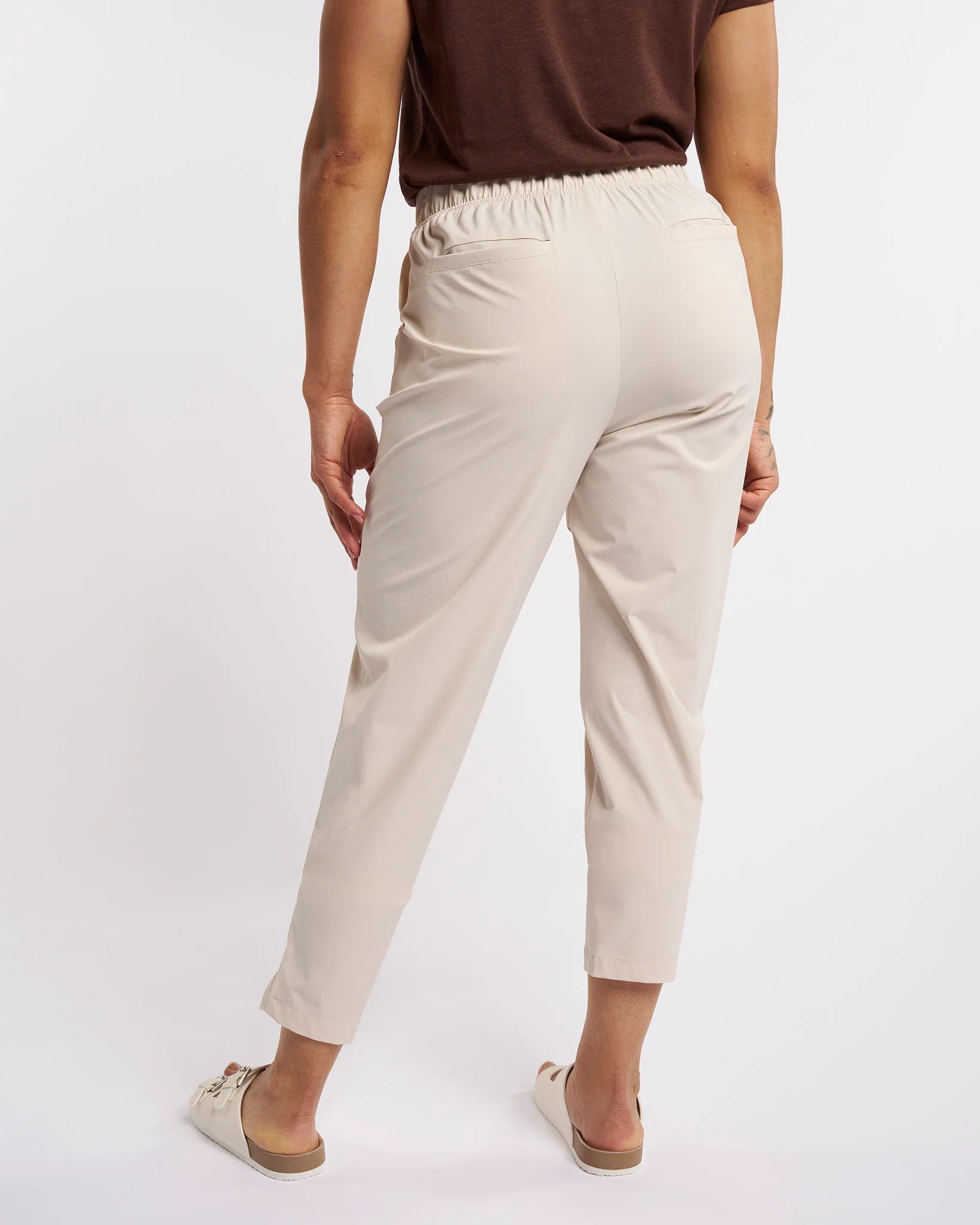 High Waisted Slim Tapered Pant - Image 3