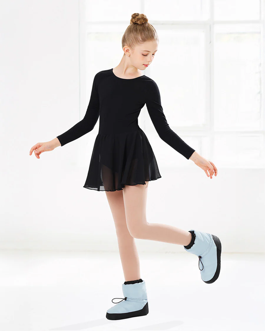 Kids Ballet Booties | Dance Shoe for Warm Up - Image 6