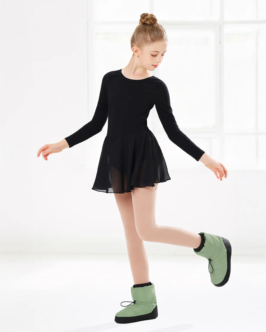 Kids Ballet Booties | Dance Shoe for Warm Up - Image 6