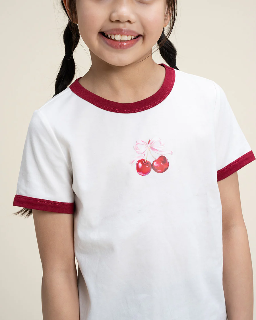 Kids Retro Ringer Graphic Tee - Image 4