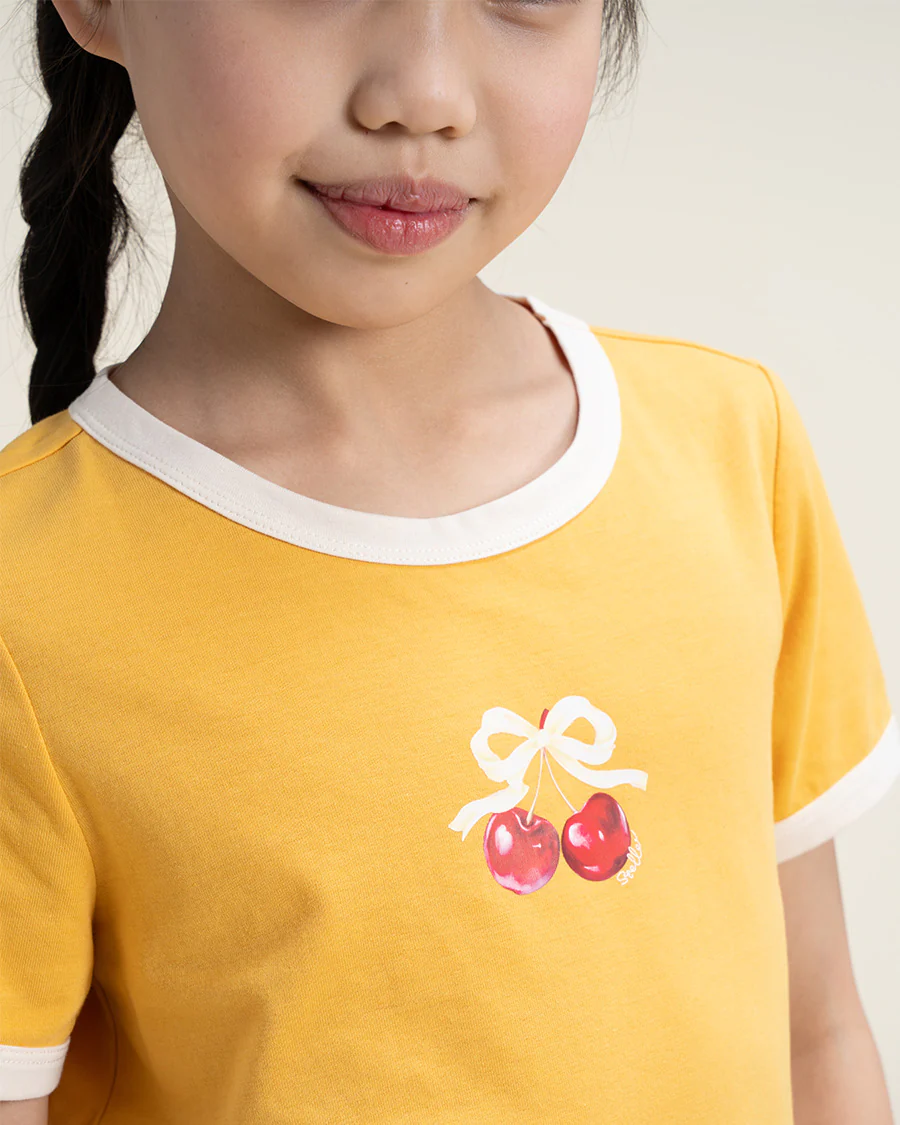 Kids Retro Ringer Graphic Tee - Image 4