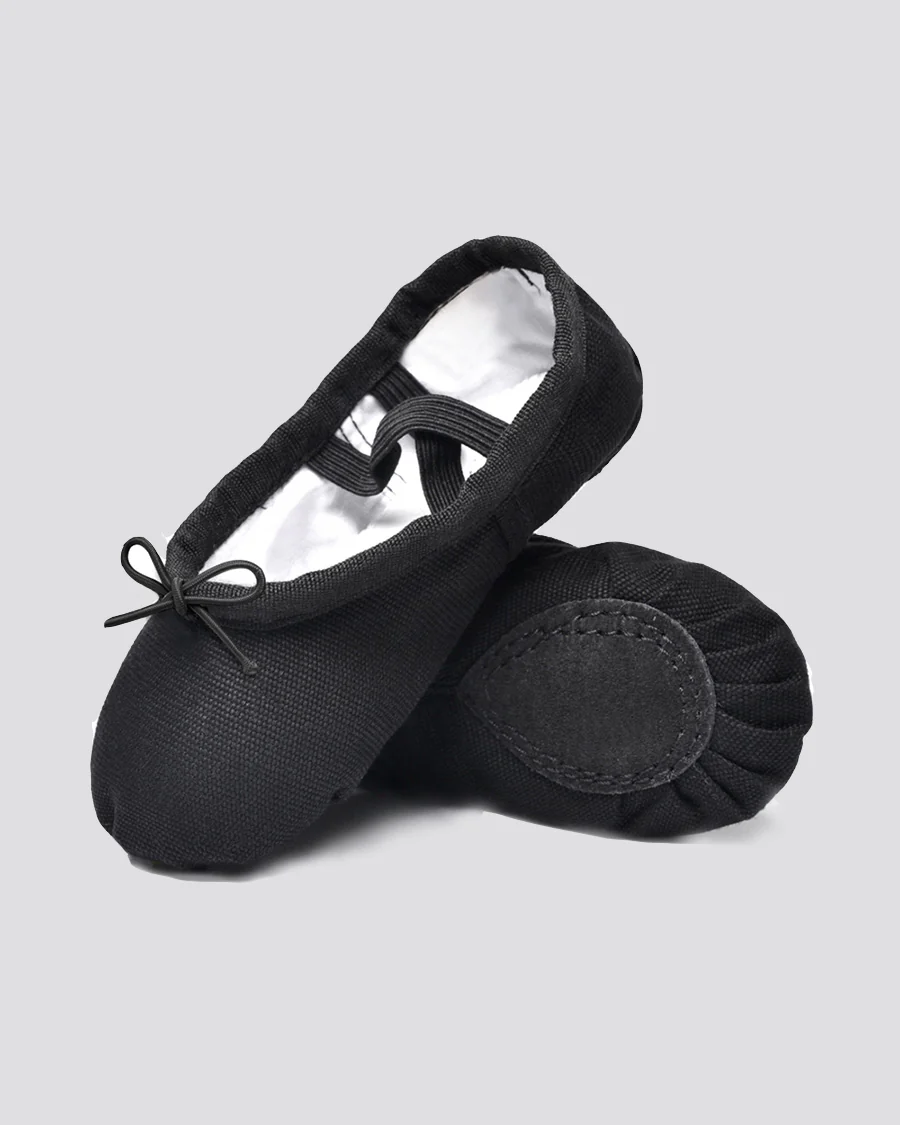 Kids Classic Canvas Ballet Shoe - Image 2