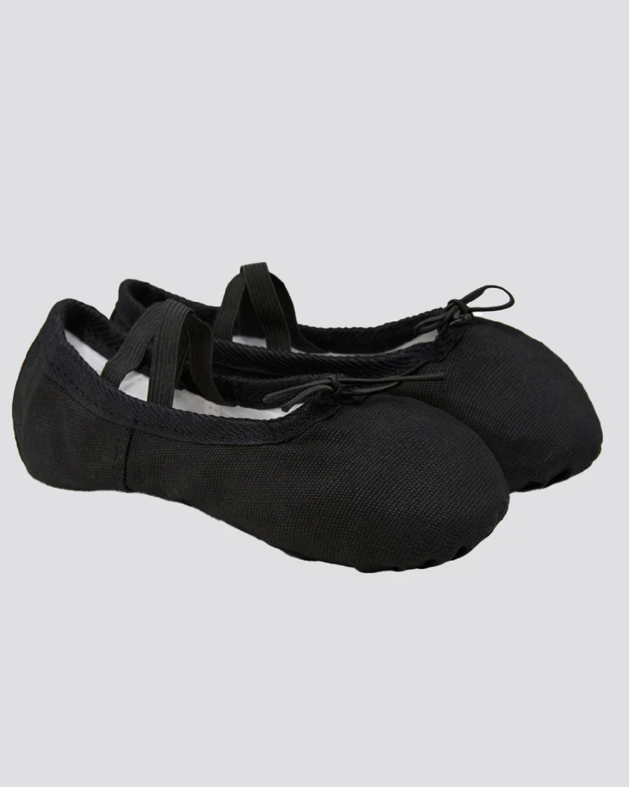 Kids Classic Canvas Ballet Shoe - Image 3