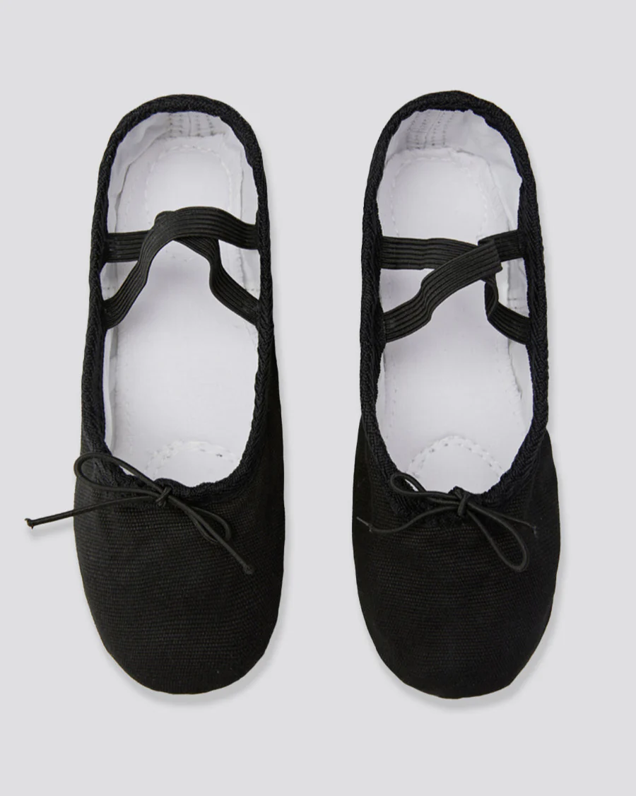 Kids Classic Canvas Ballet Shoe - Image 4