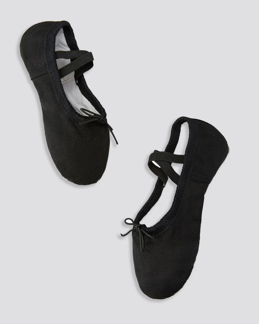 Kids Classic Canvas Ballet Shoe - Image 5