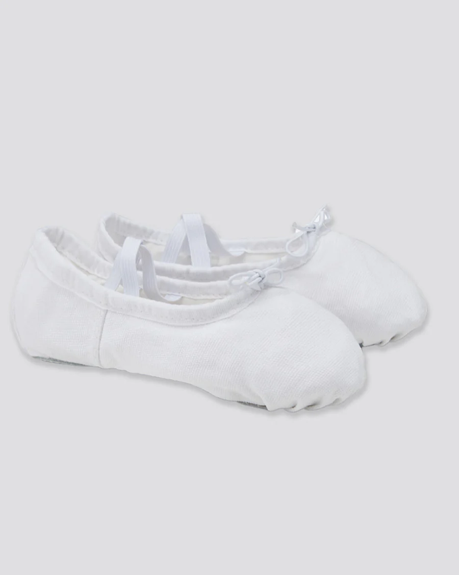 Kids Classic Canvas Ballet Shoe - Image 2