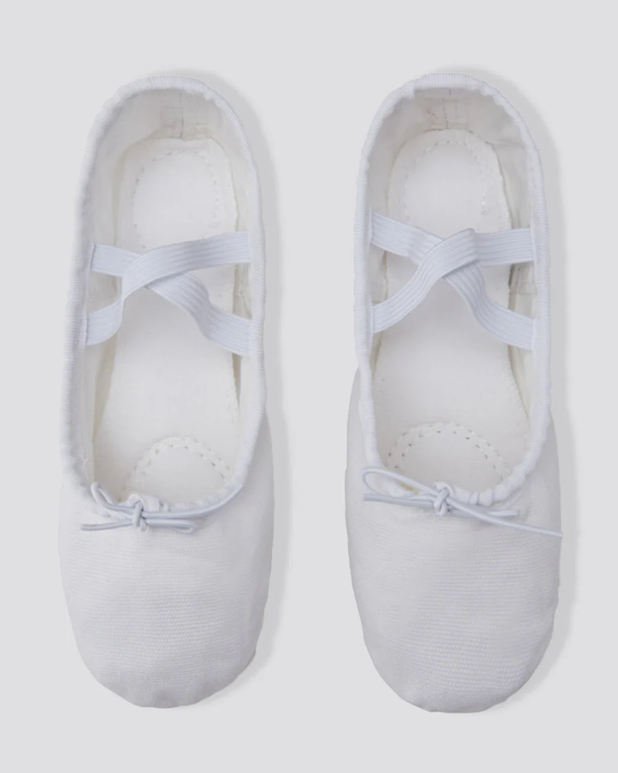 Kids Classic Canvas Ballet Shoe - Image 4