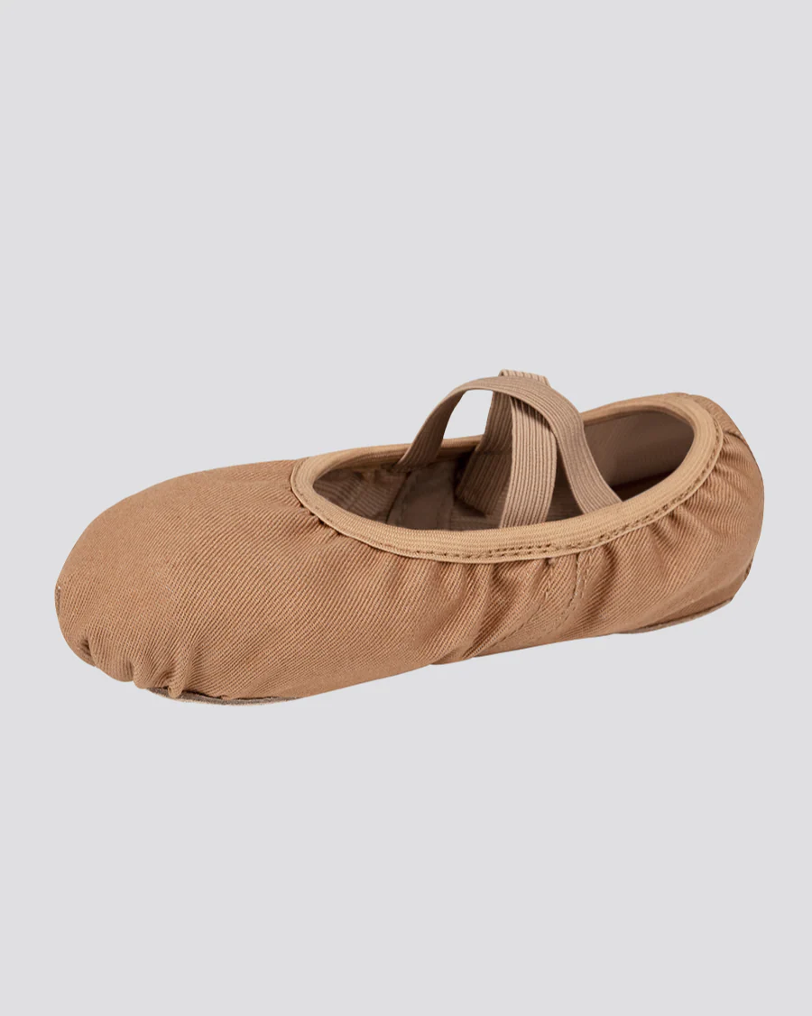 Kids Stretch Canvas Split Sole Ballet Shoe - Image 4