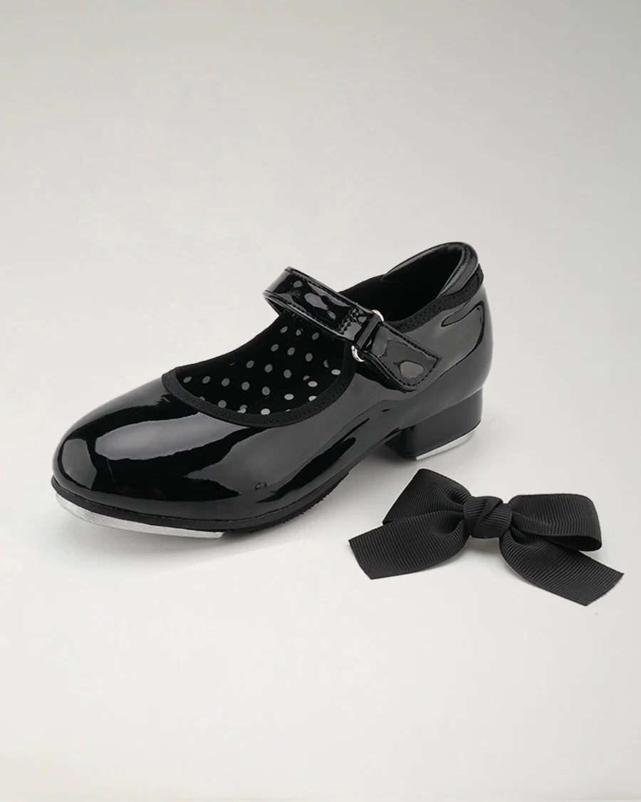 Kids Tap Shoe | Easy-Strap Dance Flats - Image 3