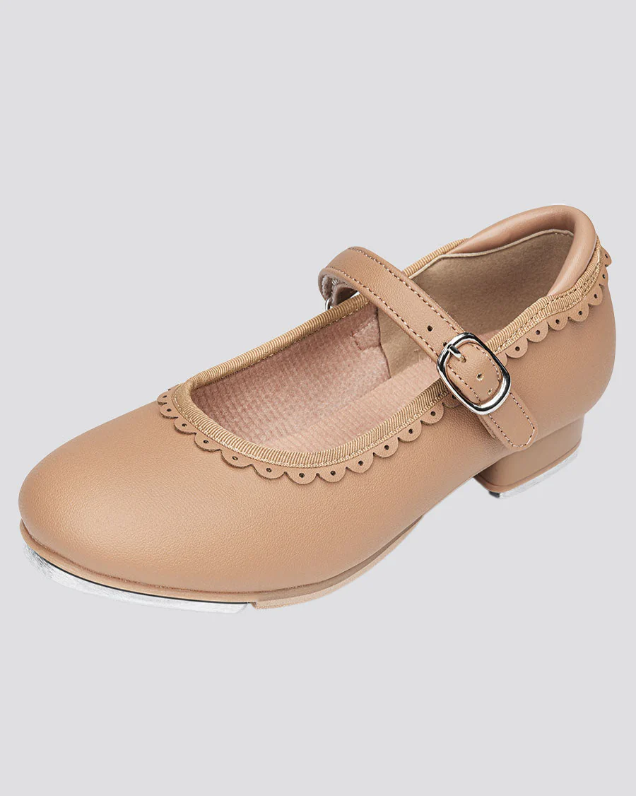 Kids Elegant Scallop Tap Shoe - Image 2