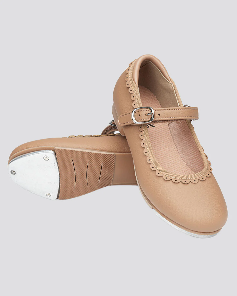Kids Elegant Scallop Tap Shoe - Image 4