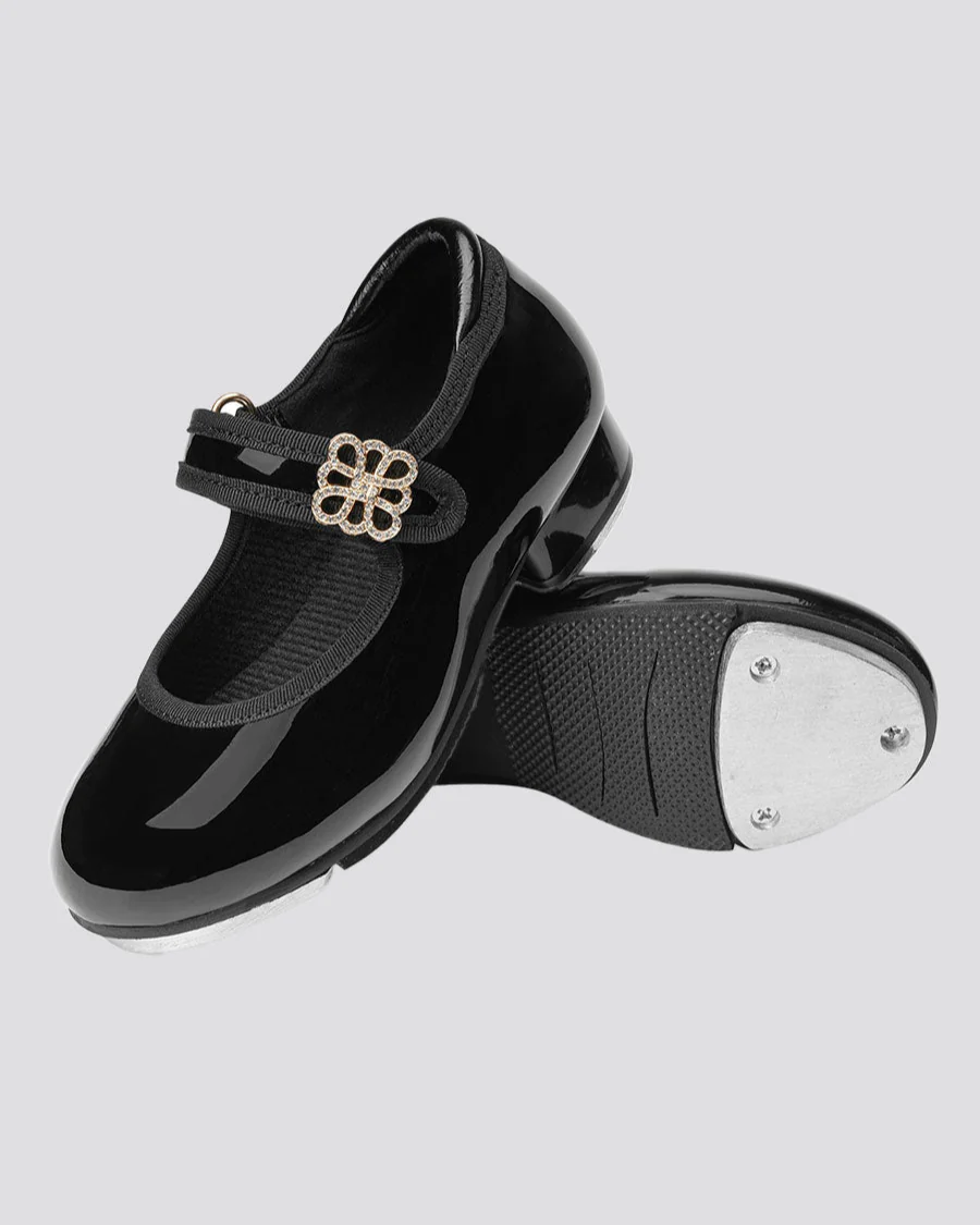 Kids Floral buckle Tap Shoe - Image 2
