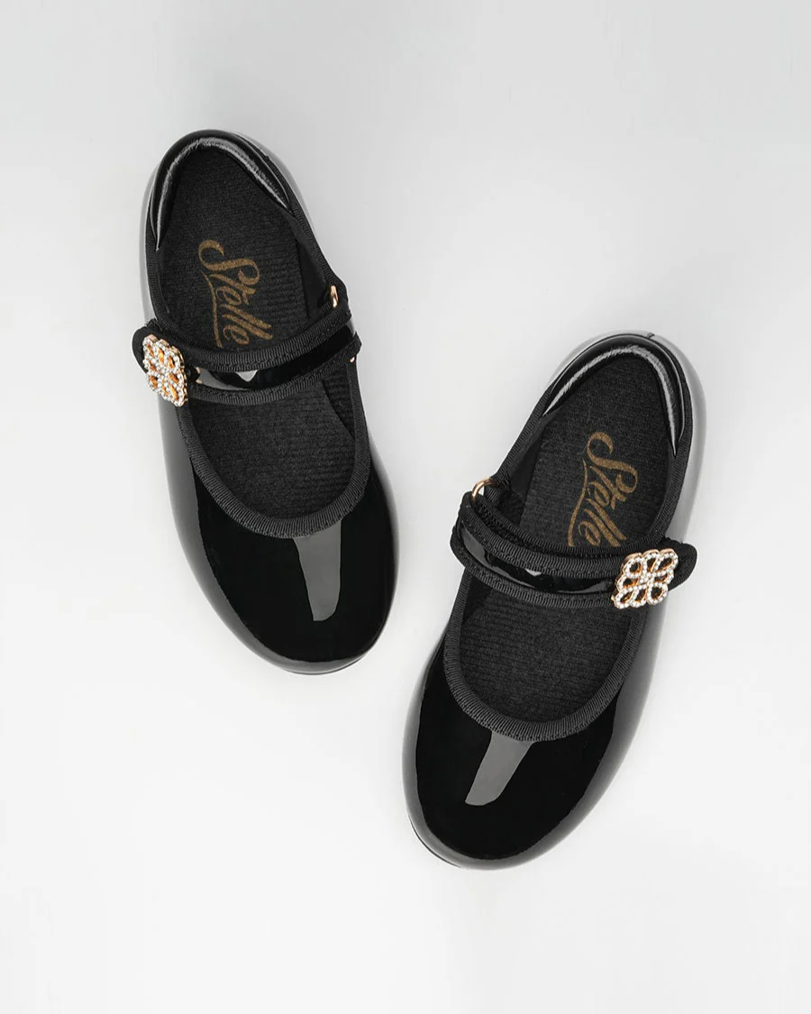 Kids Floral buckle Tap Shoe - Image 3
