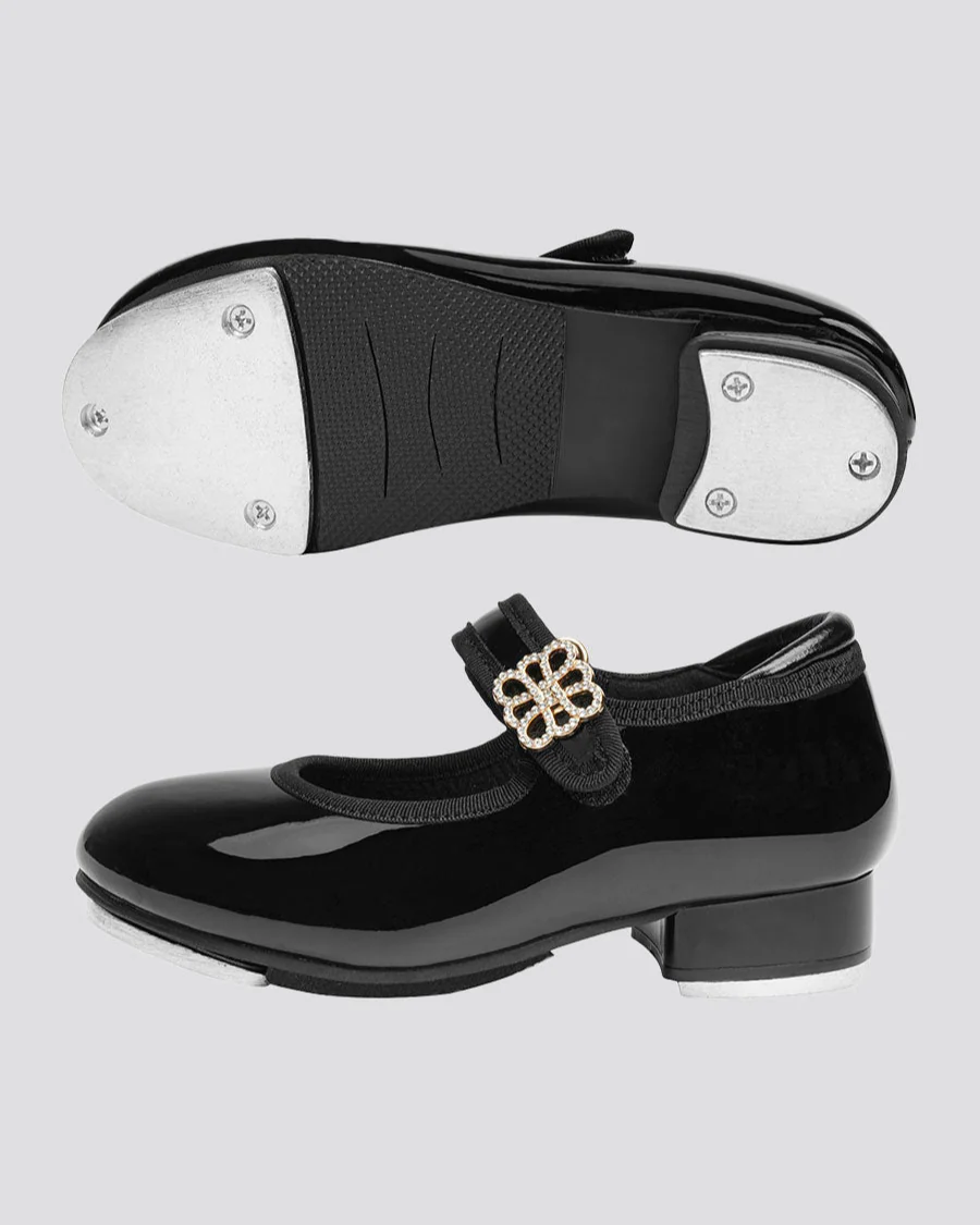 Kids Floral buckle Tap Shoe - Image 4