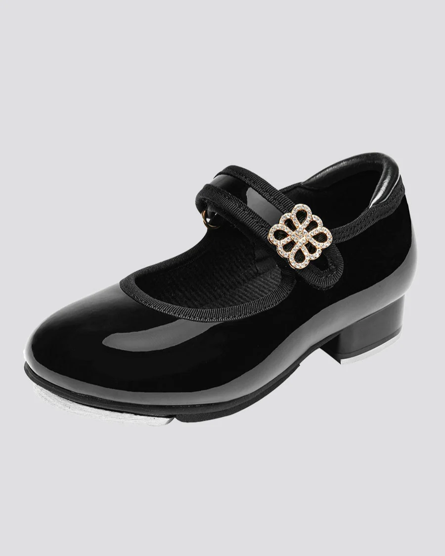 Kids Floral buckle Tap Shoe - Image 5