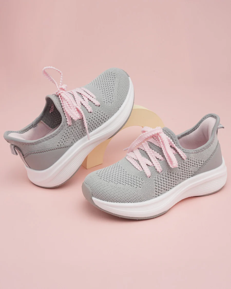 Kids StelleKnit Lace Running Shoe - Image 2