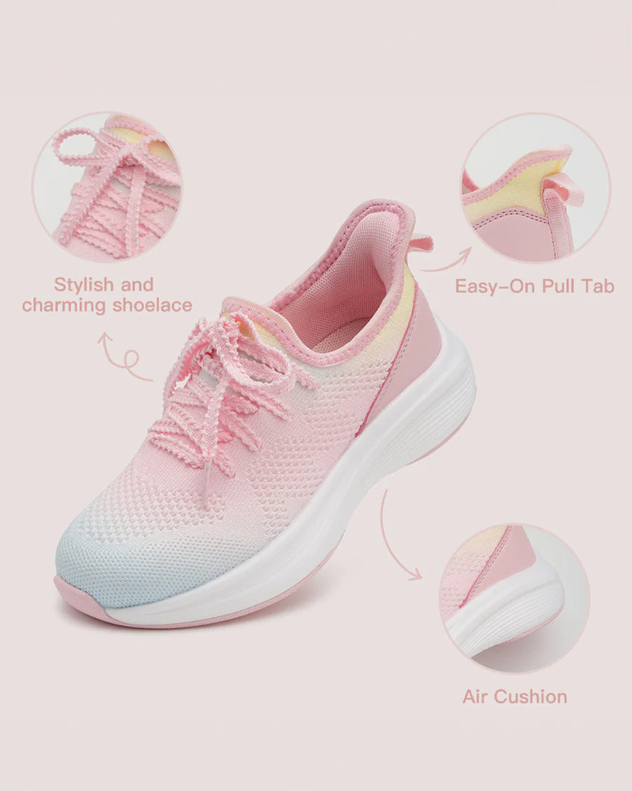 Kids StelleKnit Lace Running Shoe - Image 4