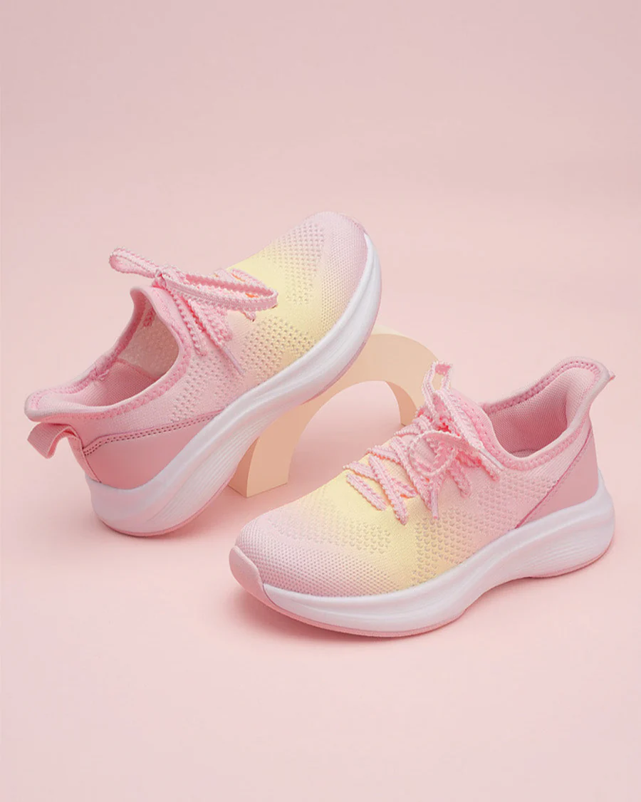 Kids StelleKnit Lace Running Shoe - Image 2