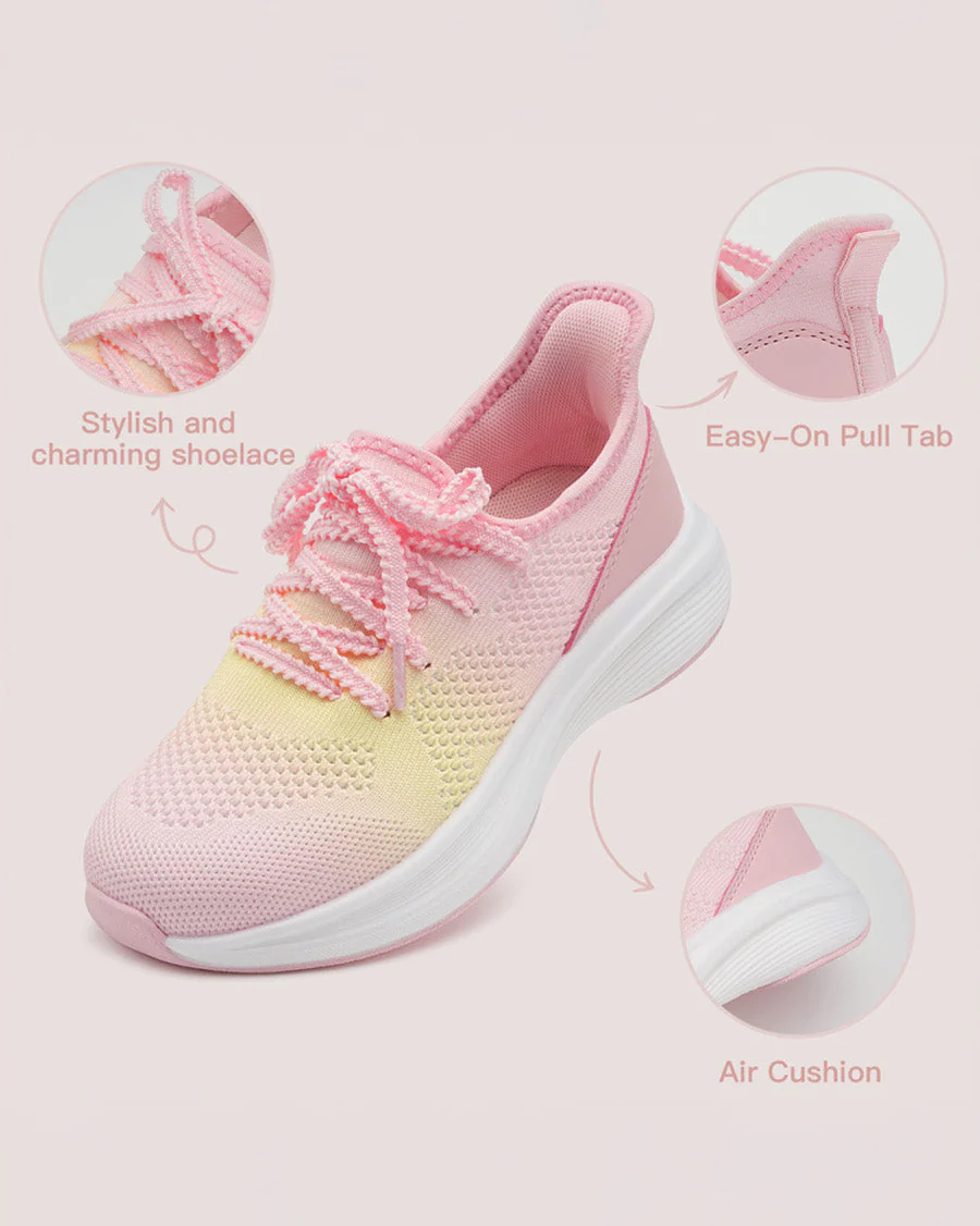 Kids StelleKnit Lace Running Shoe - Image 4