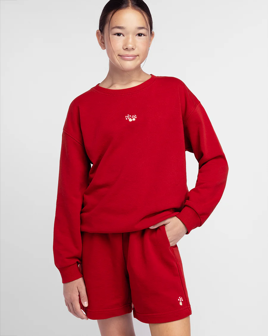 No Sweat Kids Crewneck and Shorts Set - Image 4