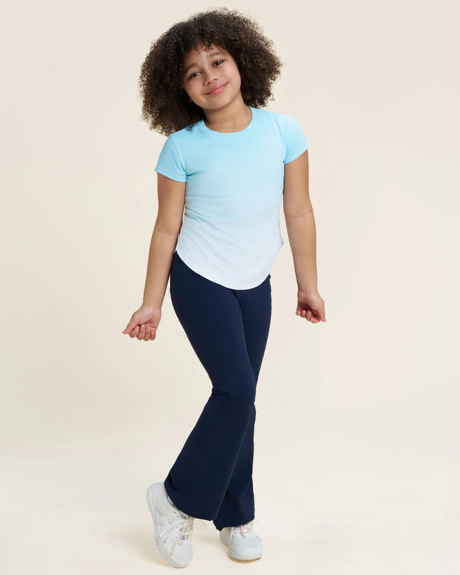 Kids Ombre Athletic T-Shirt - Image 4