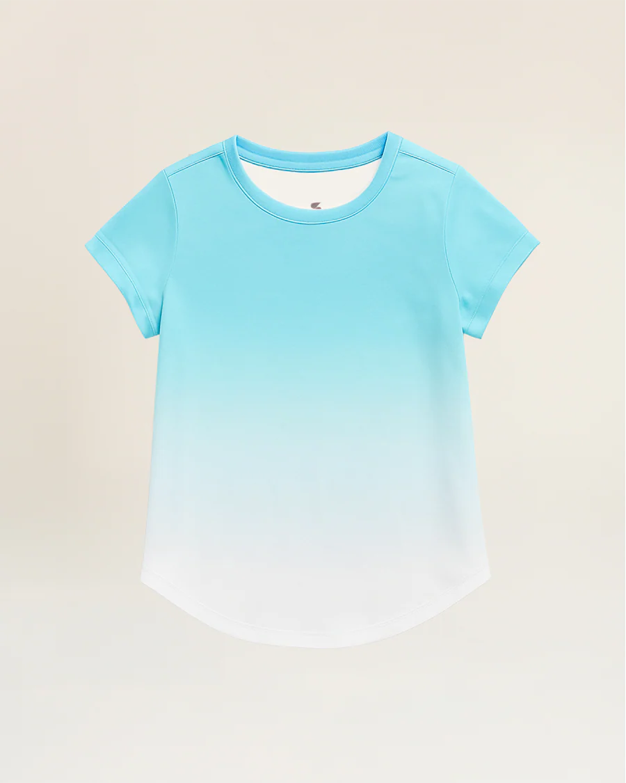 Kids Ombre Athletic T-Shirt - Image 5