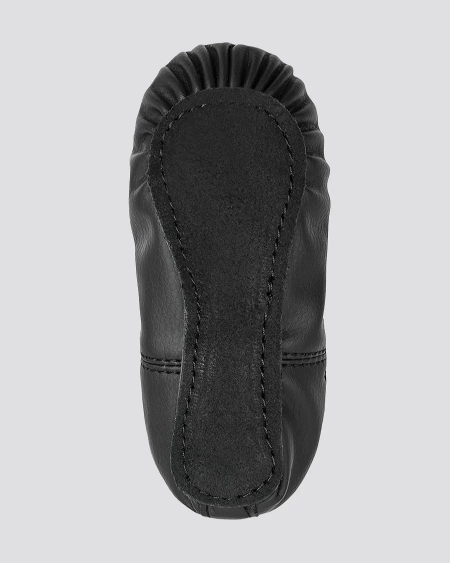 Kids Vegan Leather Ballet Shoe (Full Sole) - Image 4