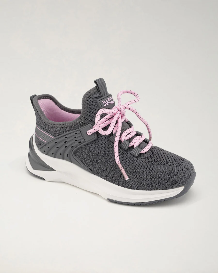 Kids KinetiKnit Guarded Lace Running Shoe - Image 2