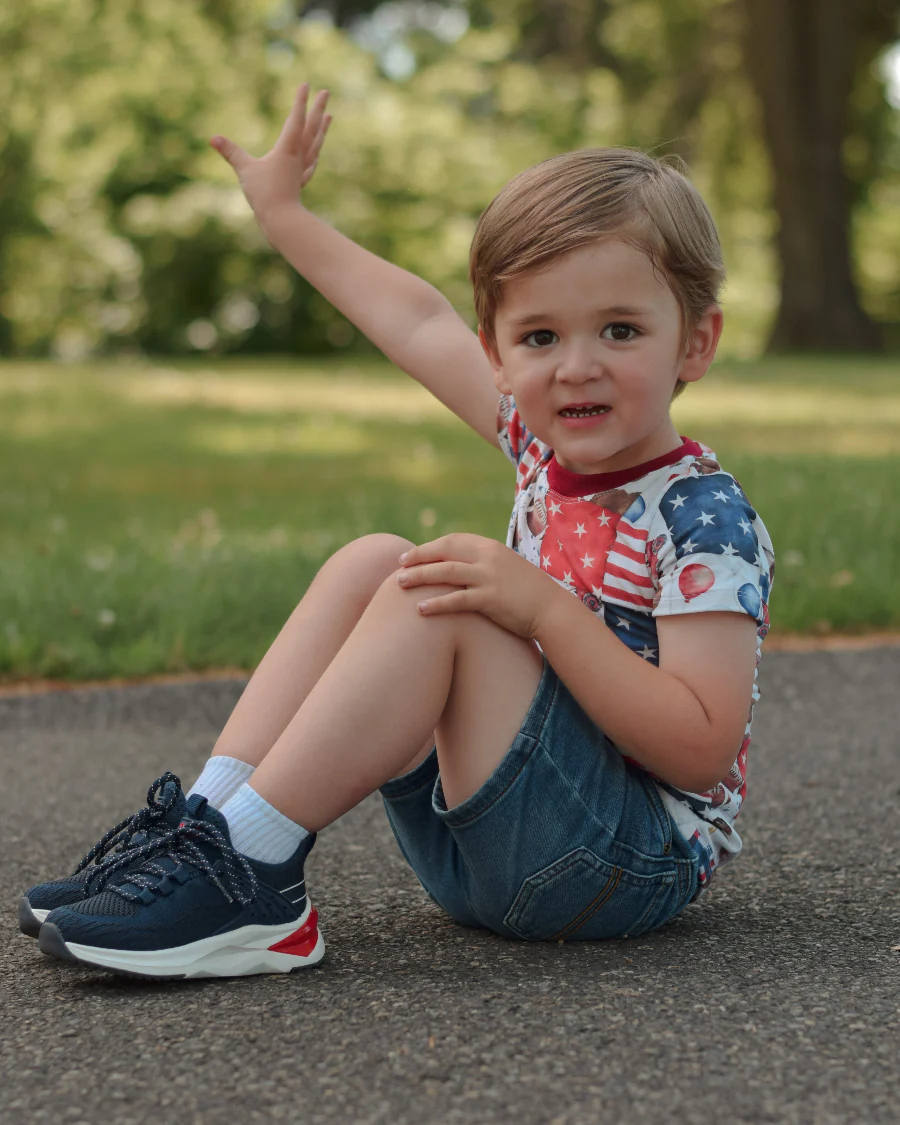 Kids KinetiKnit Guarded Lace Running Shoe - Image 5