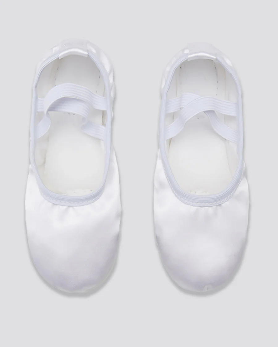 Kids Satin Ballet Shoe - Image 3