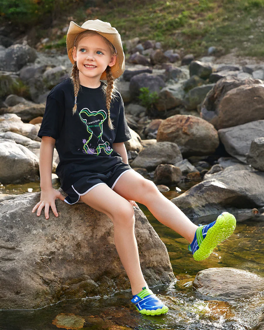 Kids StelleMesh Hook&Loop Free-Toe Water Shoe - Image 4