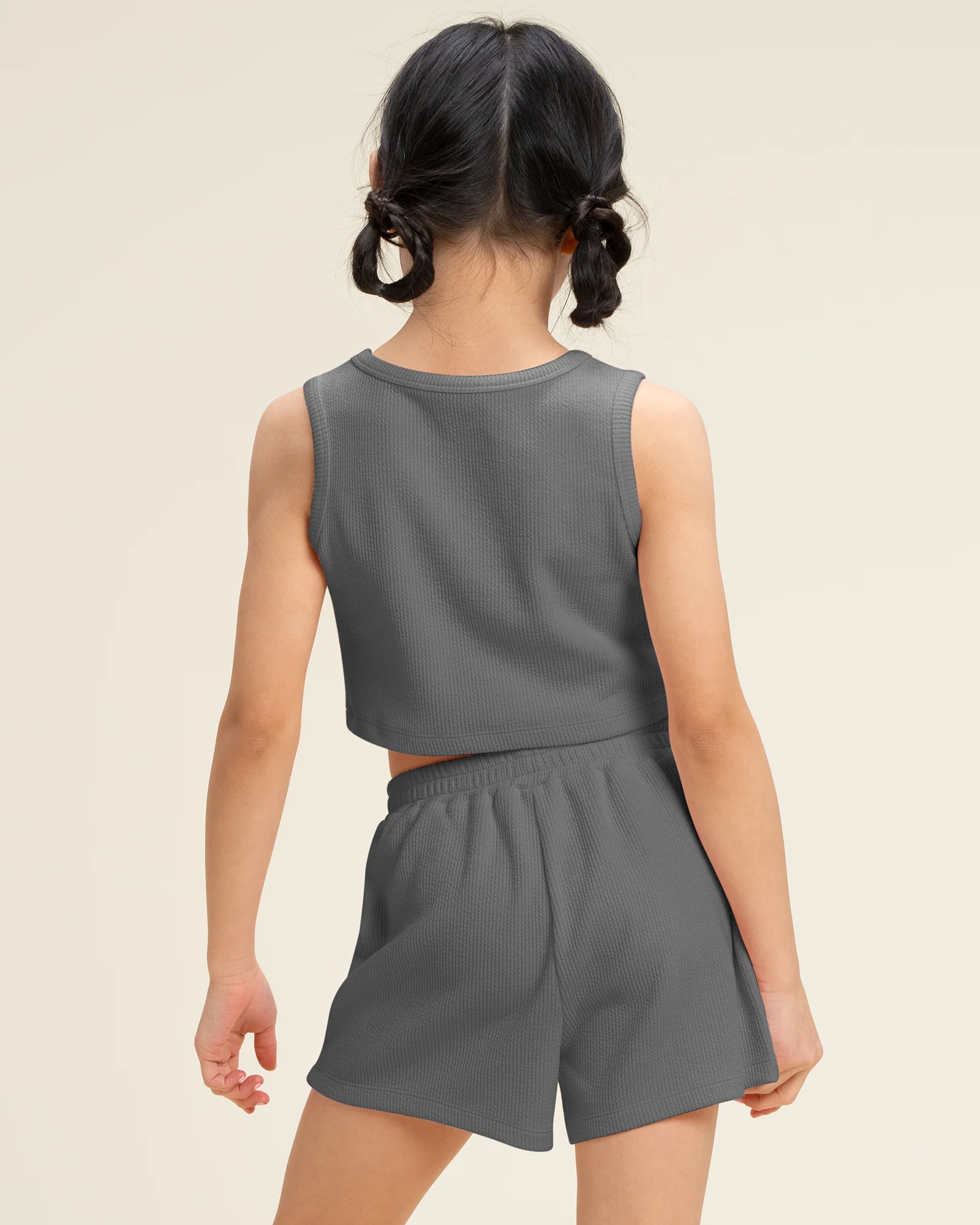 Girls Tank & Short Summer Outfit Set - Image 3
