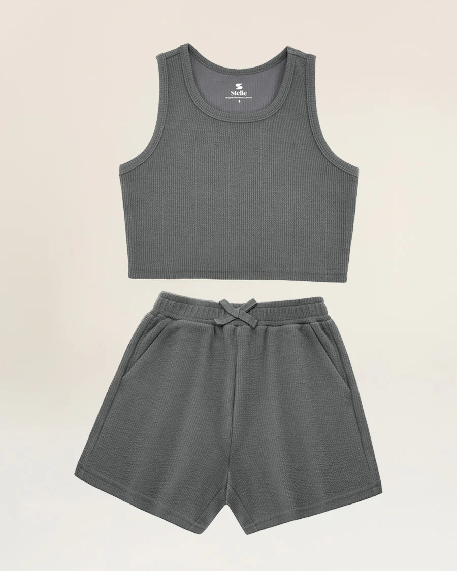 Girls Tank & Short Summer Outfit Set - Image 6