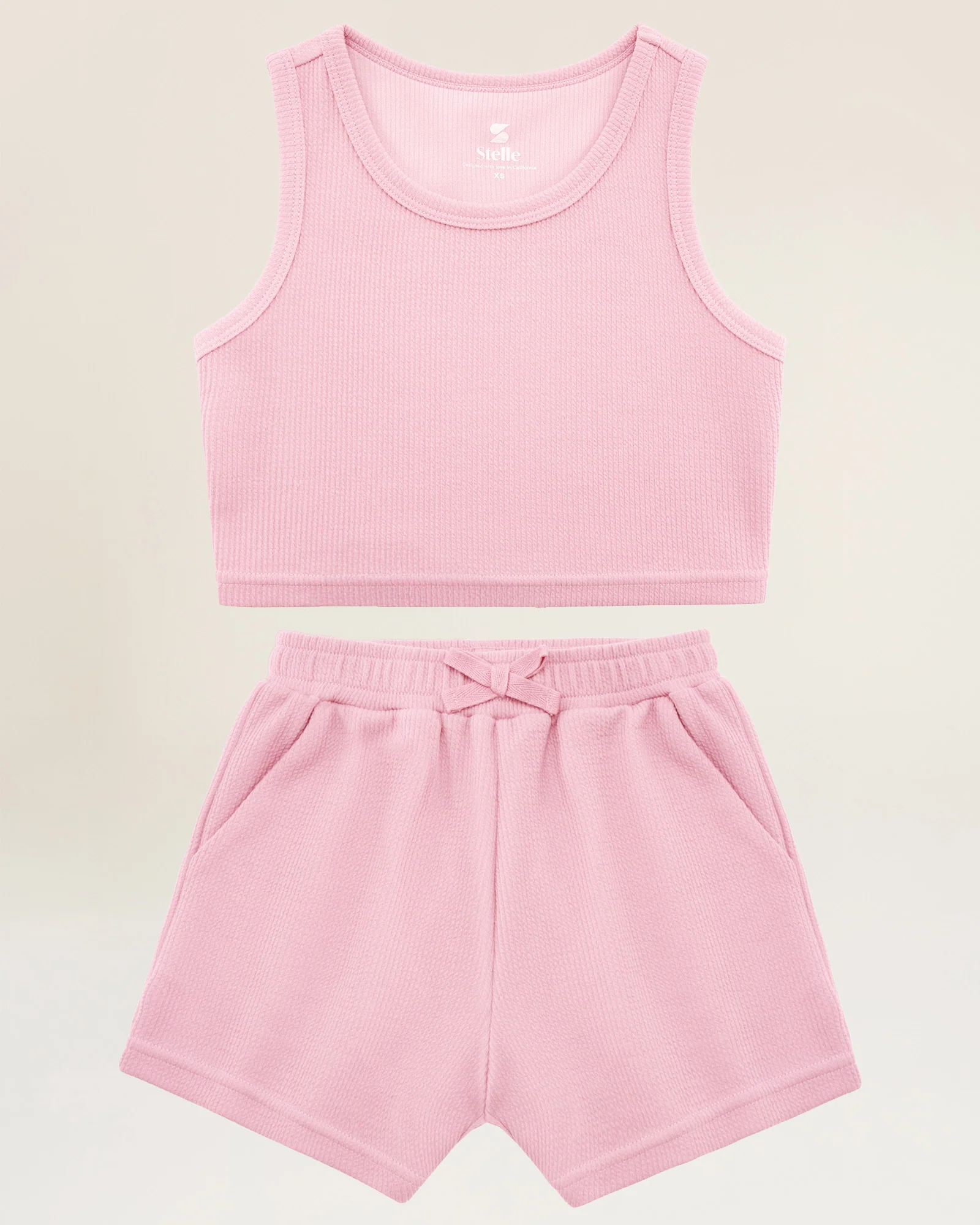 Girls Tank & Short Summer Outfit Set - Image 5