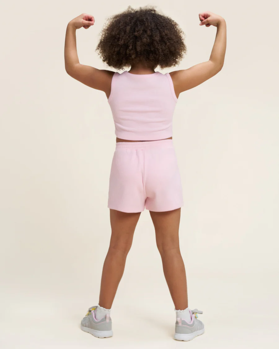 Girls Tank & Short Summer Outfit Set - Image 2